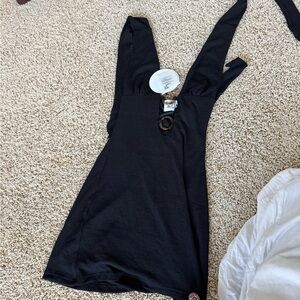 Princess Polly Black Dress with Ring Accents